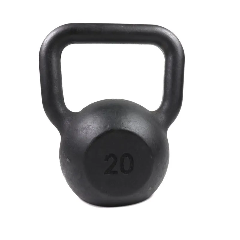 Kettlebell Pintado 20Kg Para Treino Funcional E Ginastica
