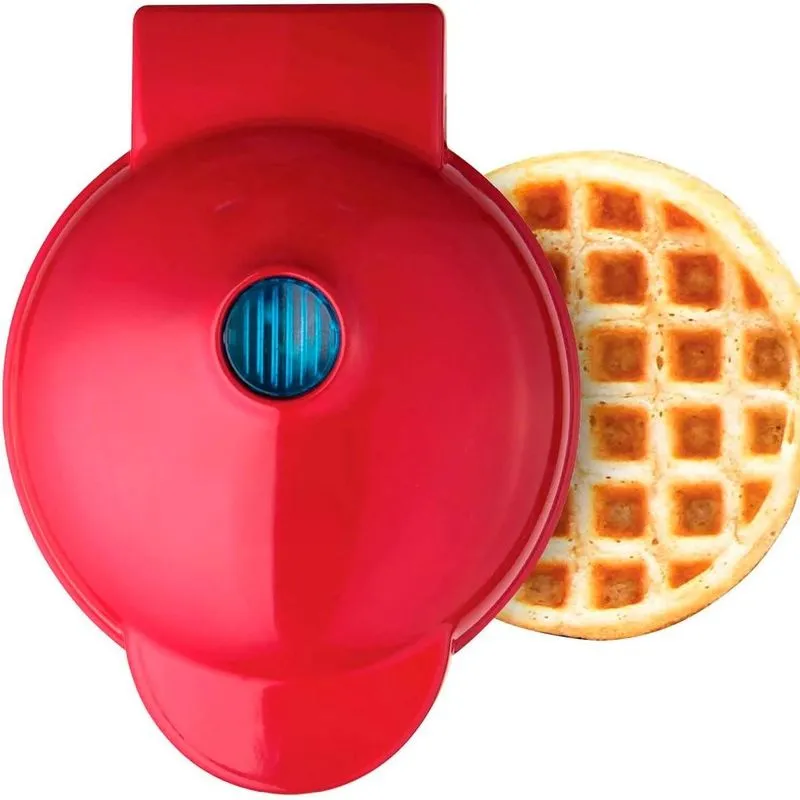 Mini Waffle Portátil Prática Para Panquecas E Waffles 110v