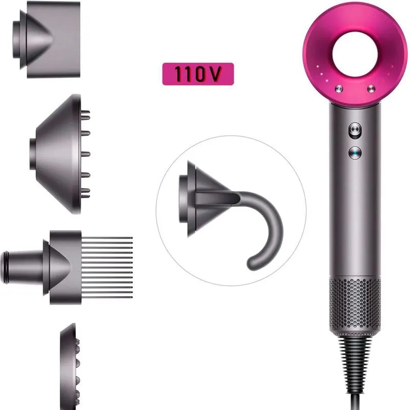 Supersonic Secador De Cabelo Importado Eficiência Em 110v