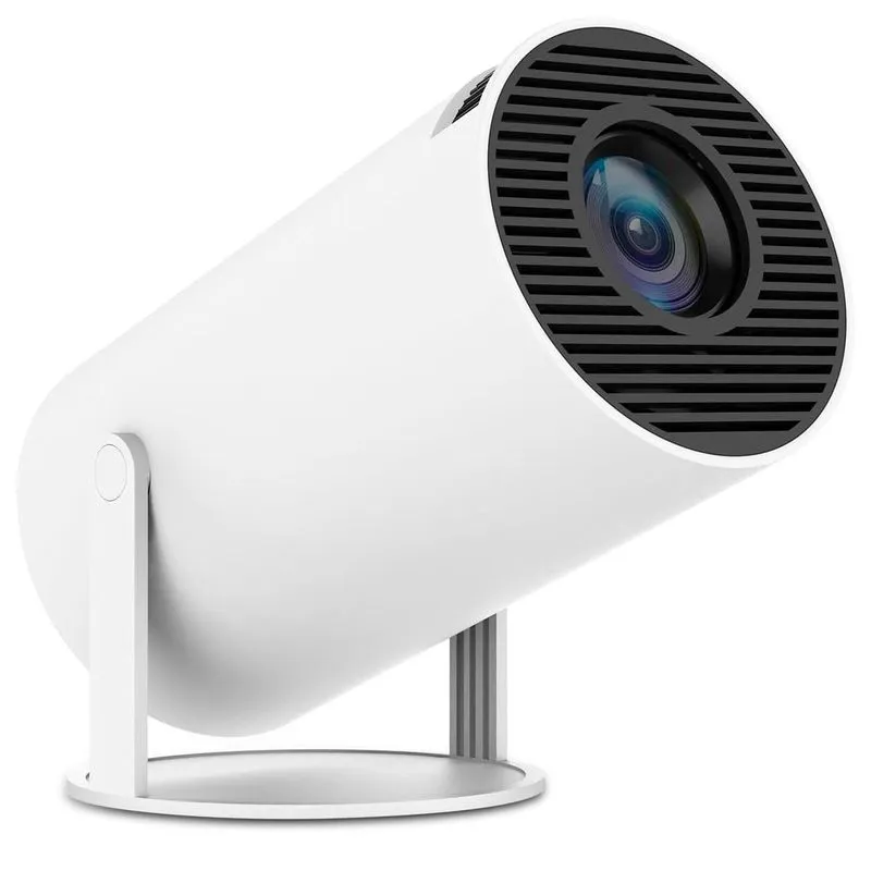 Projetor Hd 1080p Wifi Branco Bivolt Portátil Hdmi Usb
