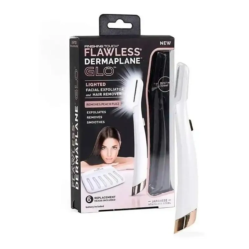 Esfoliador Com Lâmina Segura Para Limpeza Facial