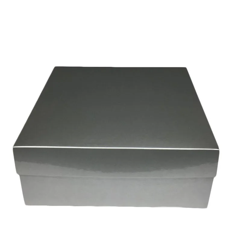 50 Caixas Para Presente Quadrada Multiuso 18x7x18