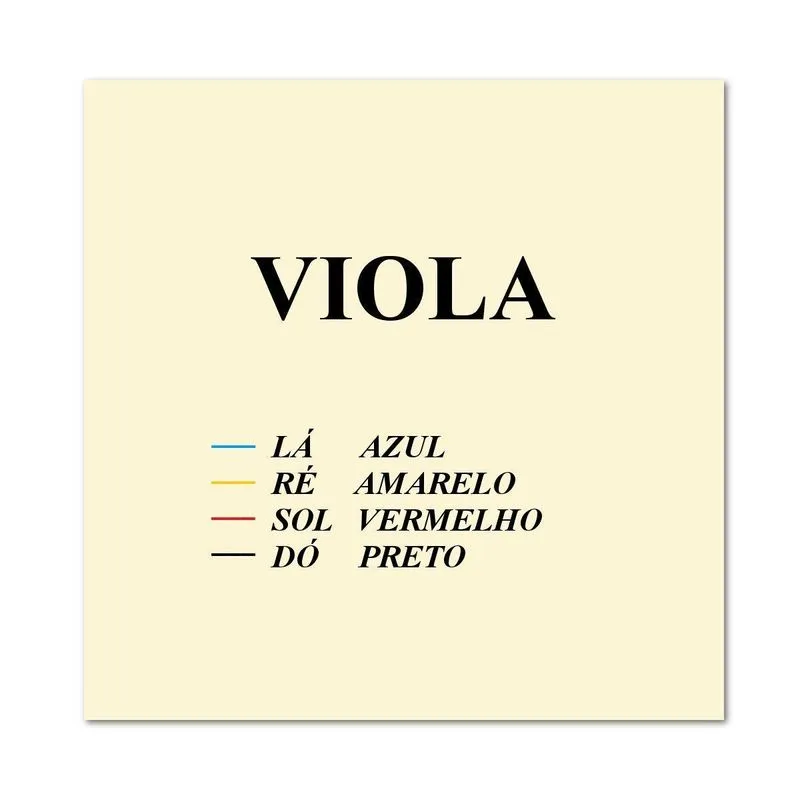 Corda Mauro Calixto Sol Para Viola - Tradicional De Nylon
