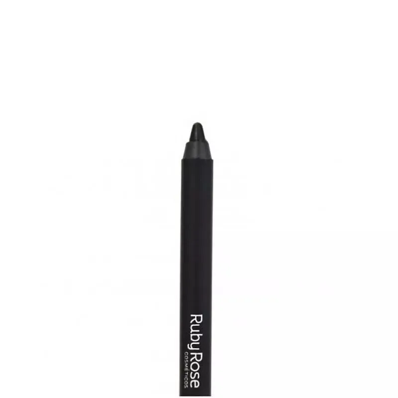 Lapis Delineador Olhos Carbon Black Ruby Rose Prova D Agua