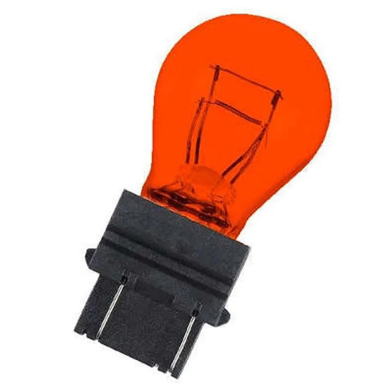 Halógena Miniatura 12V 27 8W AMBAR W2 5X16Q 2 Polos Lâmpada Halógena Miniatura