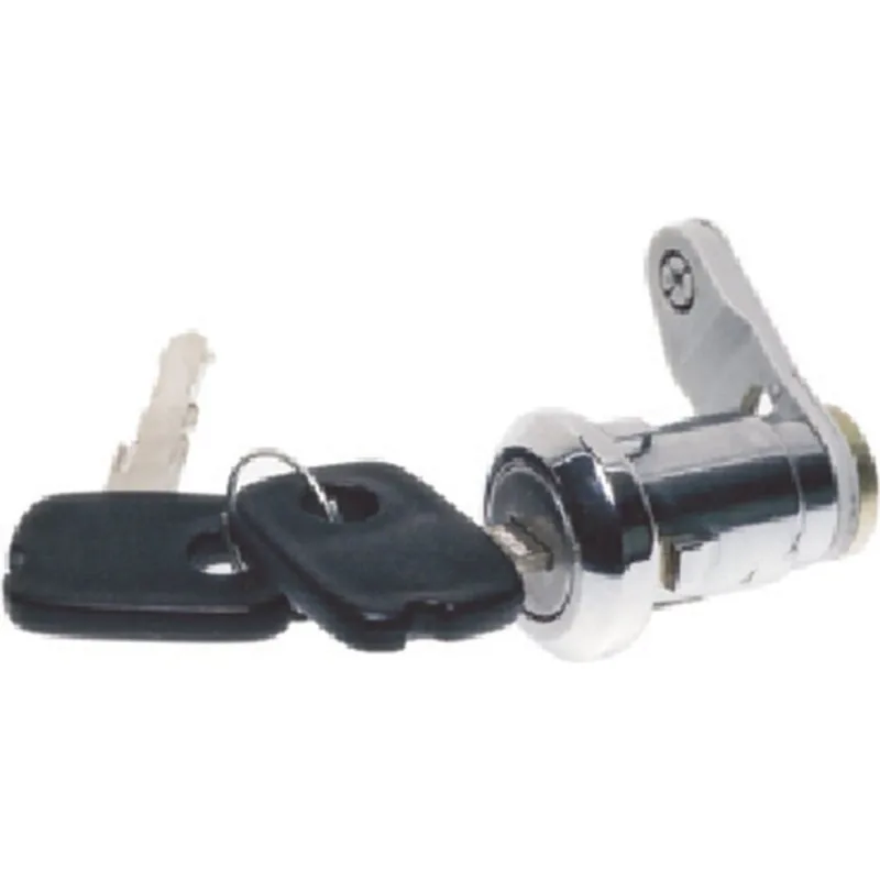 Cilindro da Porta Dianteira Preta Com Chave Direita GM Chevette GI 73 a 92 Cilindro da Porta Com Chave