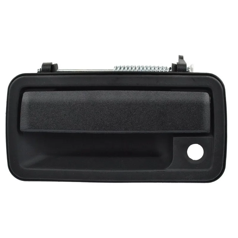 Maçaneta Externa da Porta Dianteira Preta Lisa Com Furo Sem Chave Base Nylon Puxador Metal Esquerda GM S 10 GI 95 a 11 Blazer GI 96 a 11 Maçaneta Externa da Porta Sem Chave