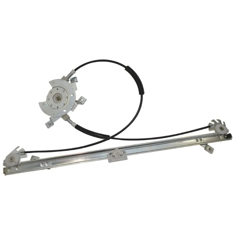 Máq do Vidro Elétrica S Motor Fix Mabuchi 8 Dentes Cabo de Aço Esq Iveco Stralis Tector Trakker até 08 Máquina do Vidro Elétrica Sem Motor