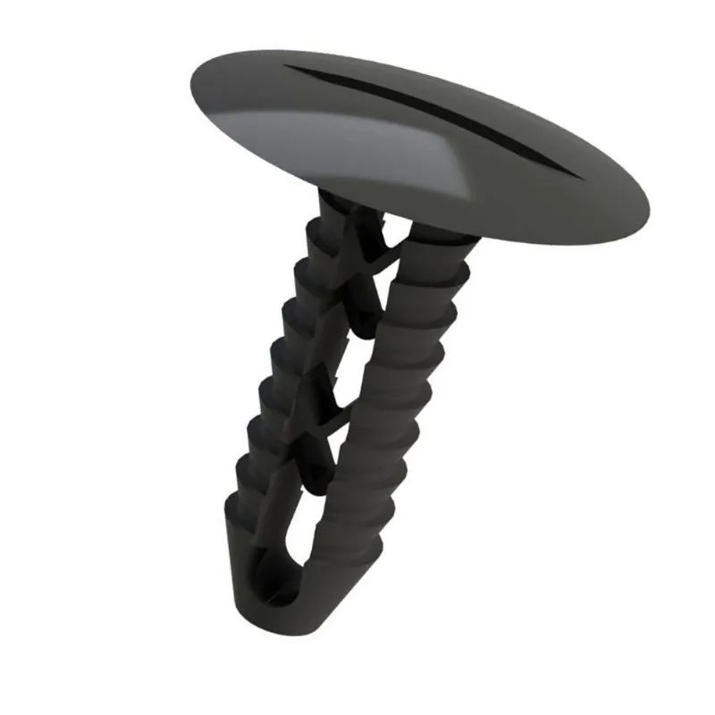 Grampo Forração Int Longo Preto 30mm Cab 26mm Fenda Doblo Ducato Palio Siena Stilo Strada Uno Mille Uno Novo 30PÇS Grampo de fixação