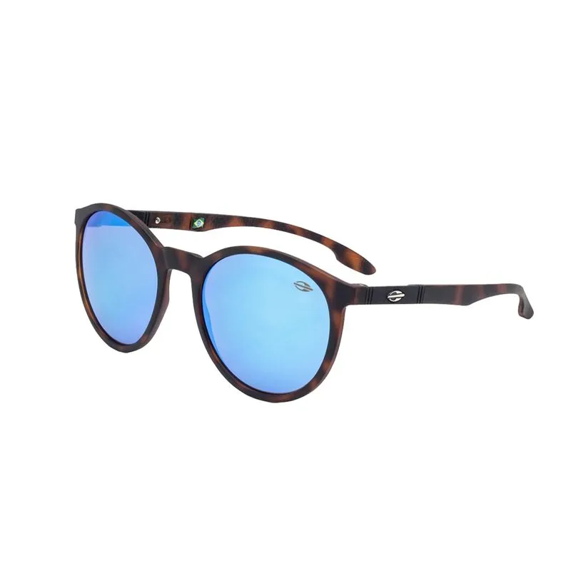 Óculos De Sol Maui Azul E Marrom M0035 Mormaii