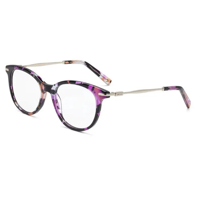 Armação Óculos Colcci C6090fc150 Demi Roxo Brilho