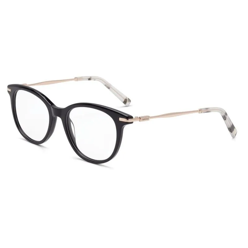 Armaçao Óculos Colcci C6090adp50 Preto Brilho