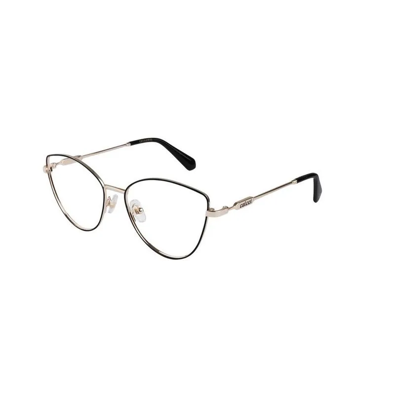 Armação Colcci C6175e1052 Feminina Gatinho Preto Brilho 52mm