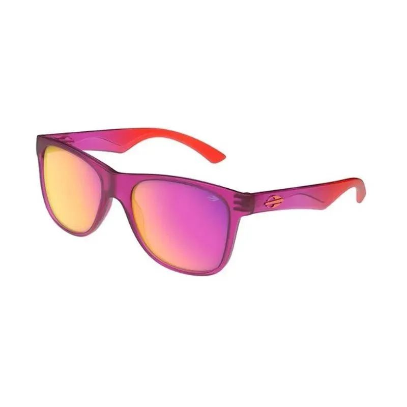 Oculos de Sol Mormaii Milao ng Rosa Laranja e Cinza