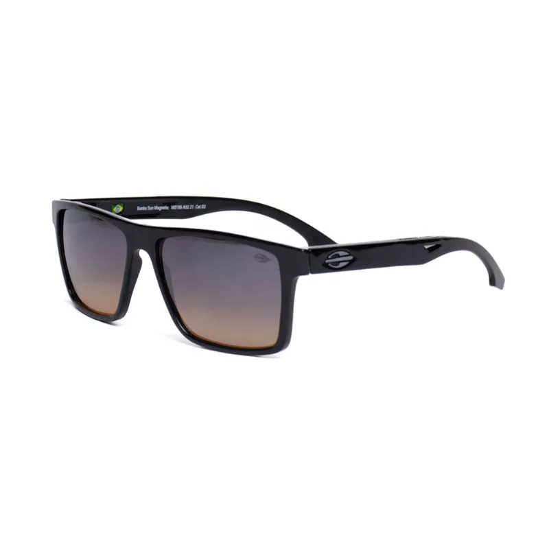 Óculos Unissex Mormaii Banks Sun Magnetic CAT-03 Preto - U