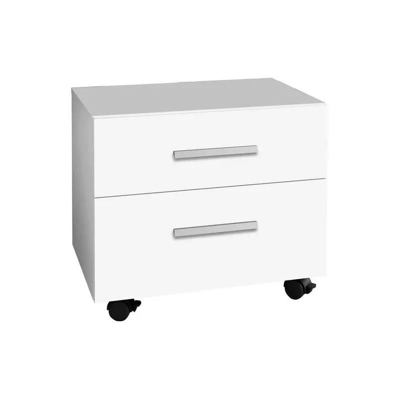 Módulo com duas gavetas Hidrus 600 branco Gaam