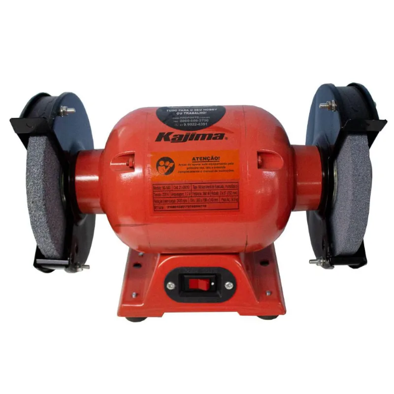 Motoesmeril 1/2hp 220V 360W 6 Pol Kawashima