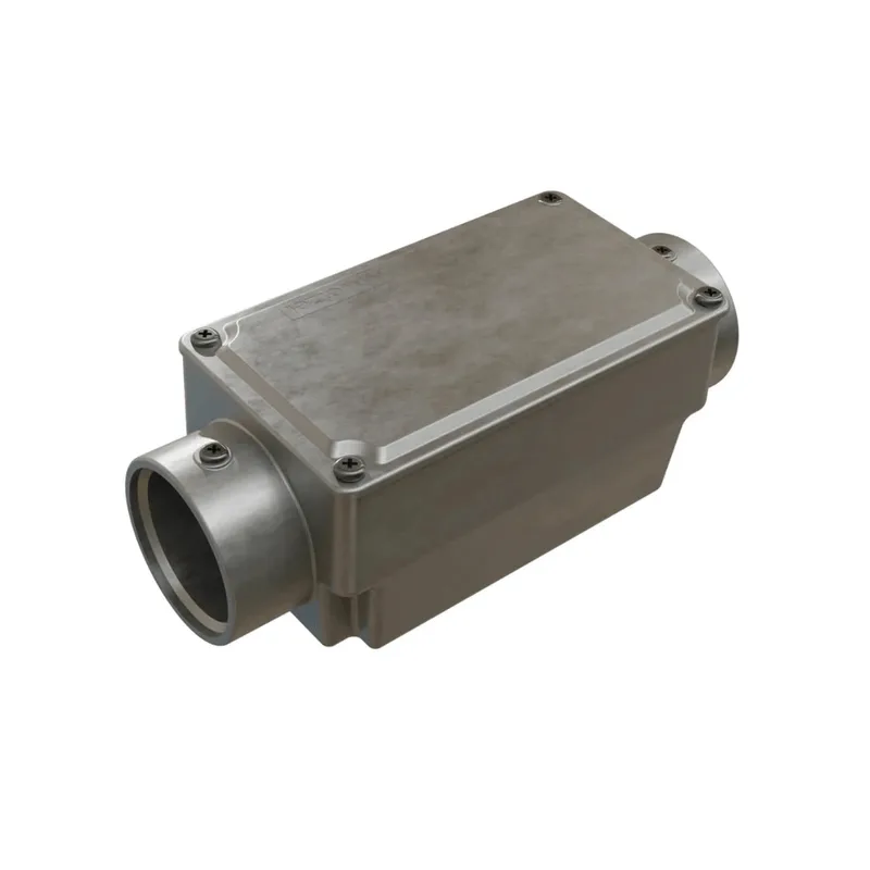 Condulete Tipo C 1.1/2 Polegada Sem Rosca Com Tampa Sem Pintura Sem Vedação CSR-30 Wetzel