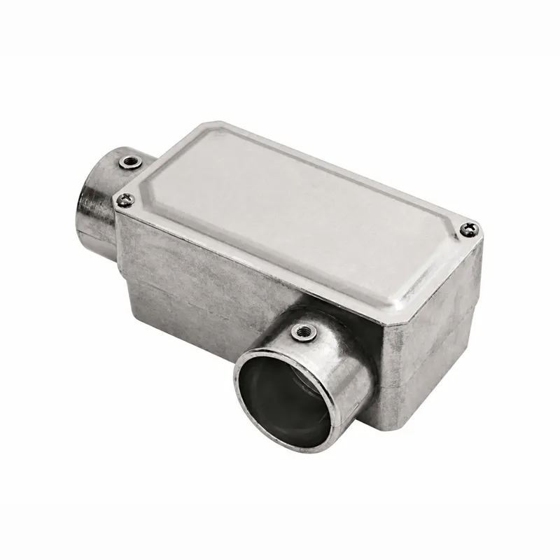 Condulete Tipo LL 1.1/2 Polegada Sem Rosca Com Tampa Sem Pintura Sem Vedação LLSR30 Wetzel