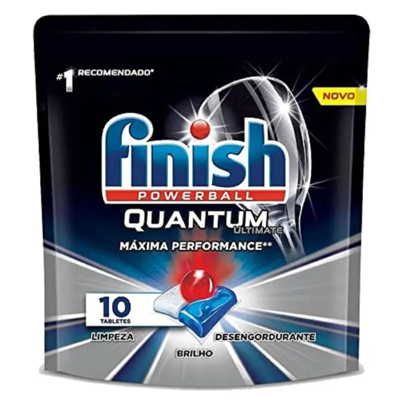 Detergente Para Lava Louças Tabletes Finish Quantum Ultimate