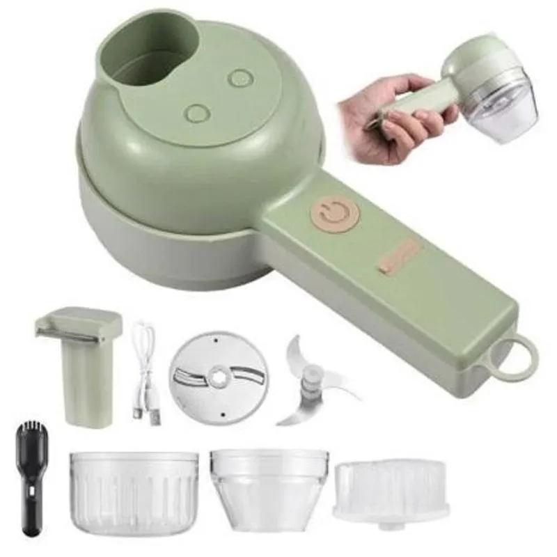 Mini Processador Cortador Triturador Elétrico Processador