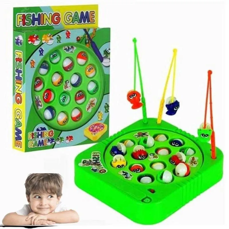 Brinquedo Pesca Pega Peixe Jogo Pescaria Infantil Criança