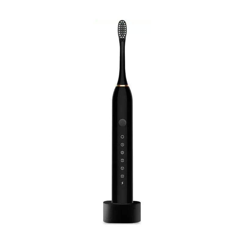 Escova Dentes Elétrica Ultra-Sônica Recarregável Refis Cor