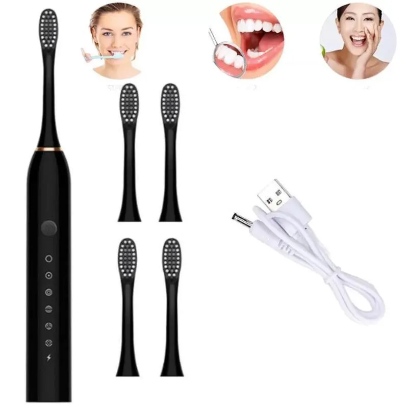 Escova Dentes Eletrica Ultra Soft Oral 6 Funções 3 Refil