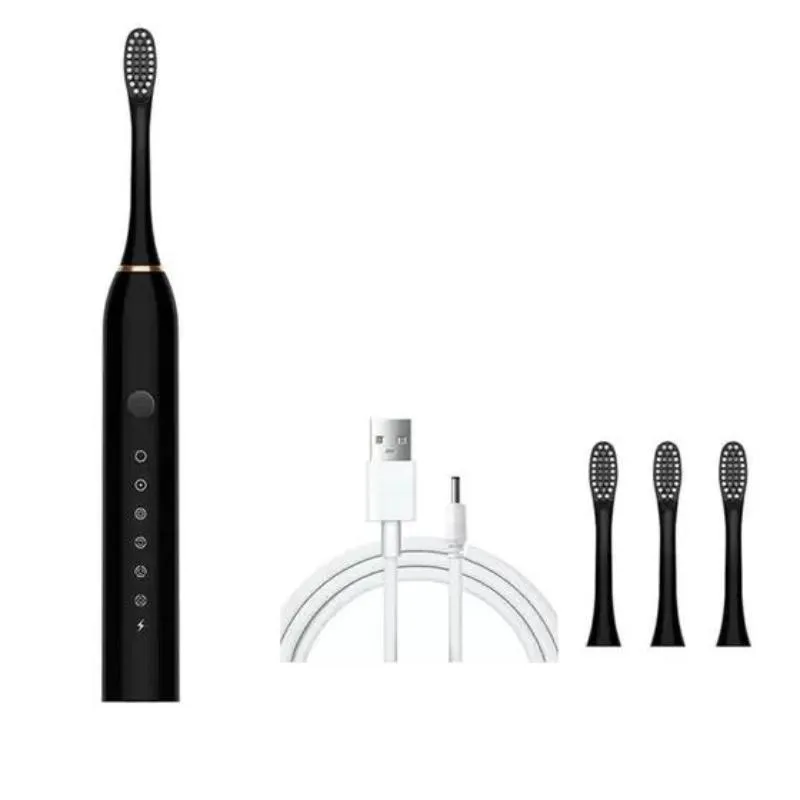Escova Dental Portátil Oral Elétrica Cabo Usb Recarregável