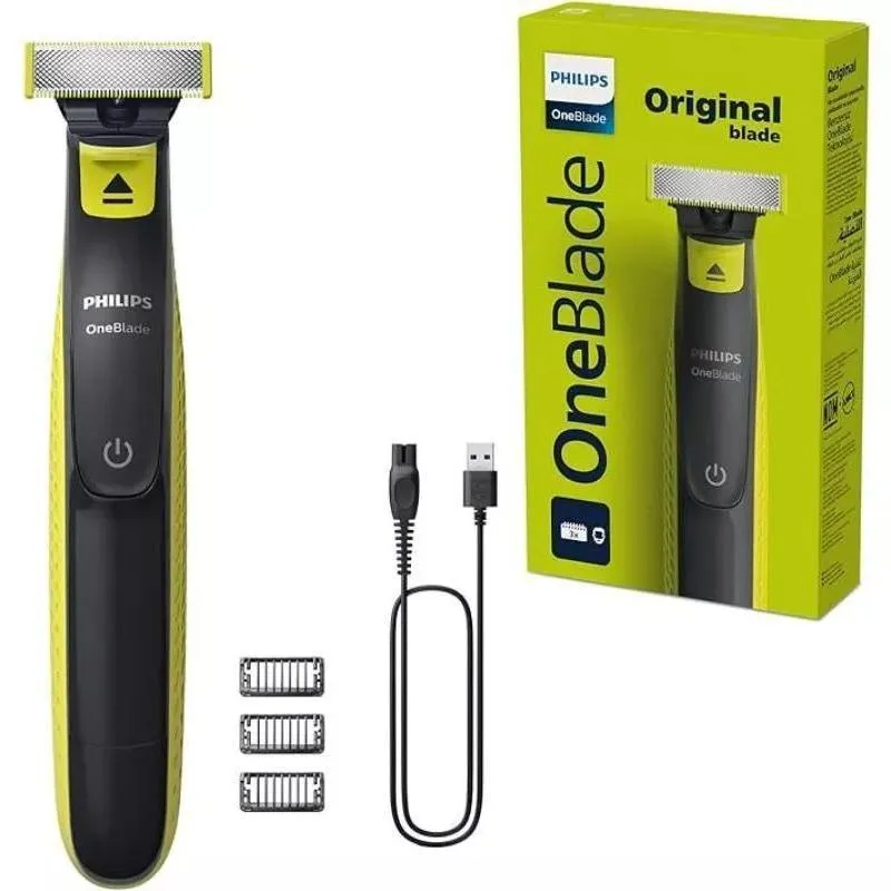 Maquina Aparar Masculino Depilador Eletrônico Oneblade