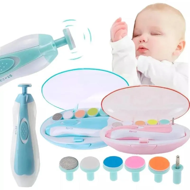 Baby Nail Trimmer Polidor Elétrico Unhas Manicure Pedicure
