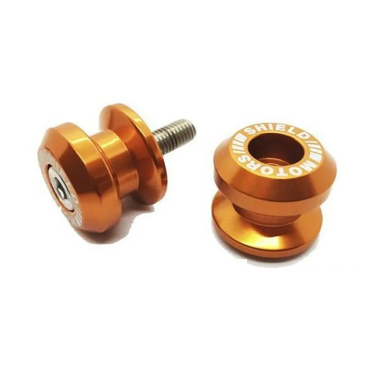 Slider Traseiro Balança Yamaha R1, R3, Mt03 E Mt09 Laranja