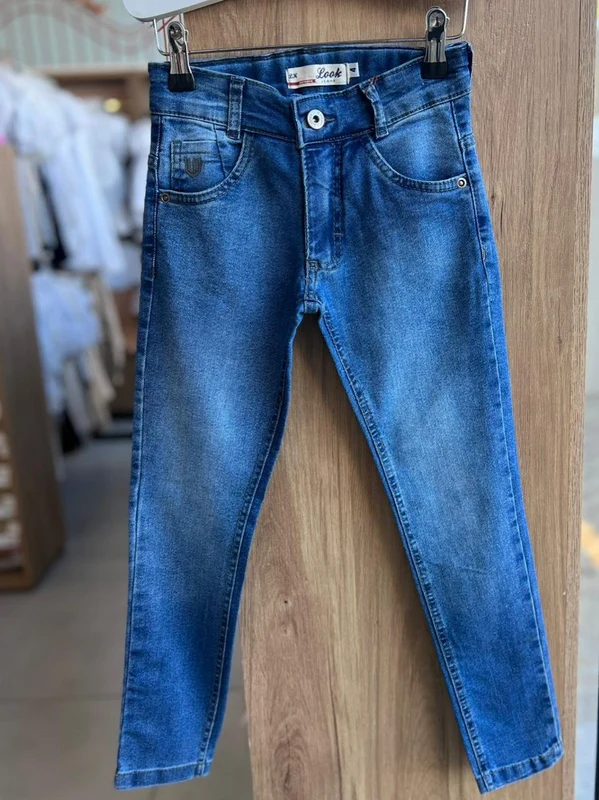 CALÇA JEANS SKINNY BOLSO CALÇA INTENSE DARK MENINO LOOK JEANS JEANS / 16