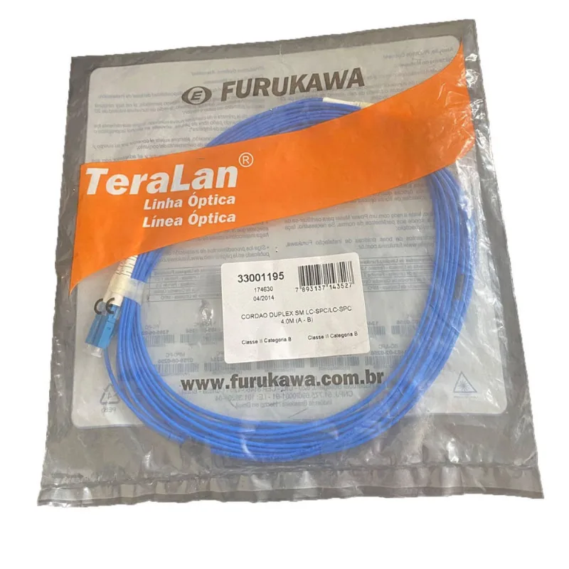 Cordão Furukawa sm lc-spc lc-spc 4m Azul 33001195