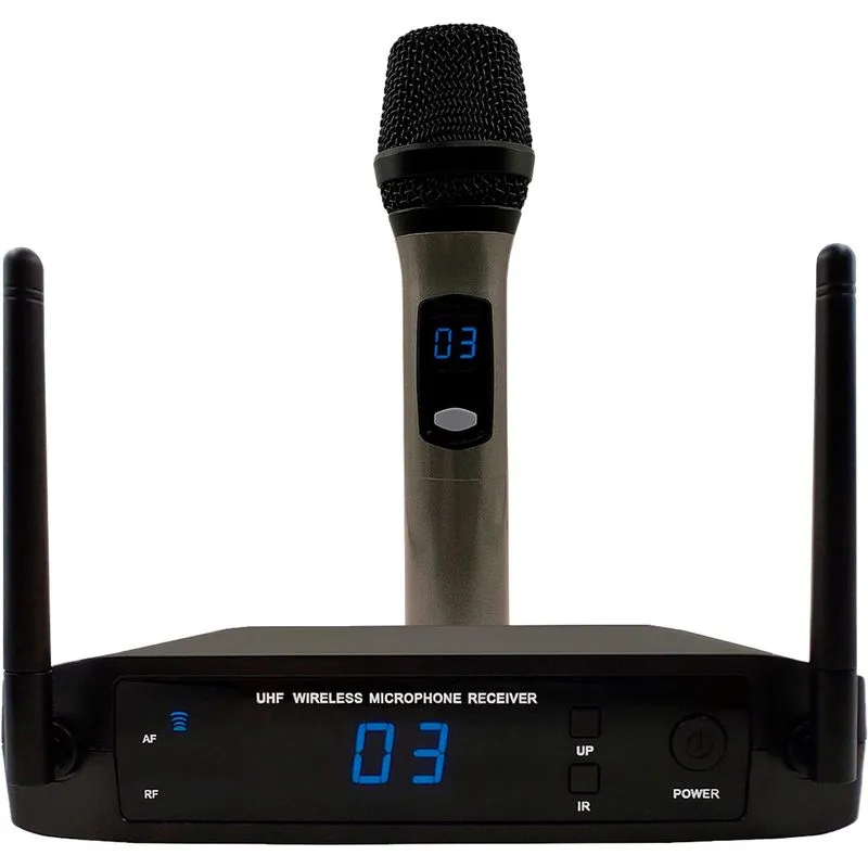 Sistema De Microfone Sem Fio Leson Ls-906 Preto