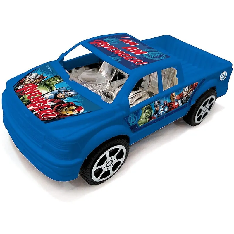 Carro Carrinho De Brinquedo Pick-Up A Friccao Vingadores