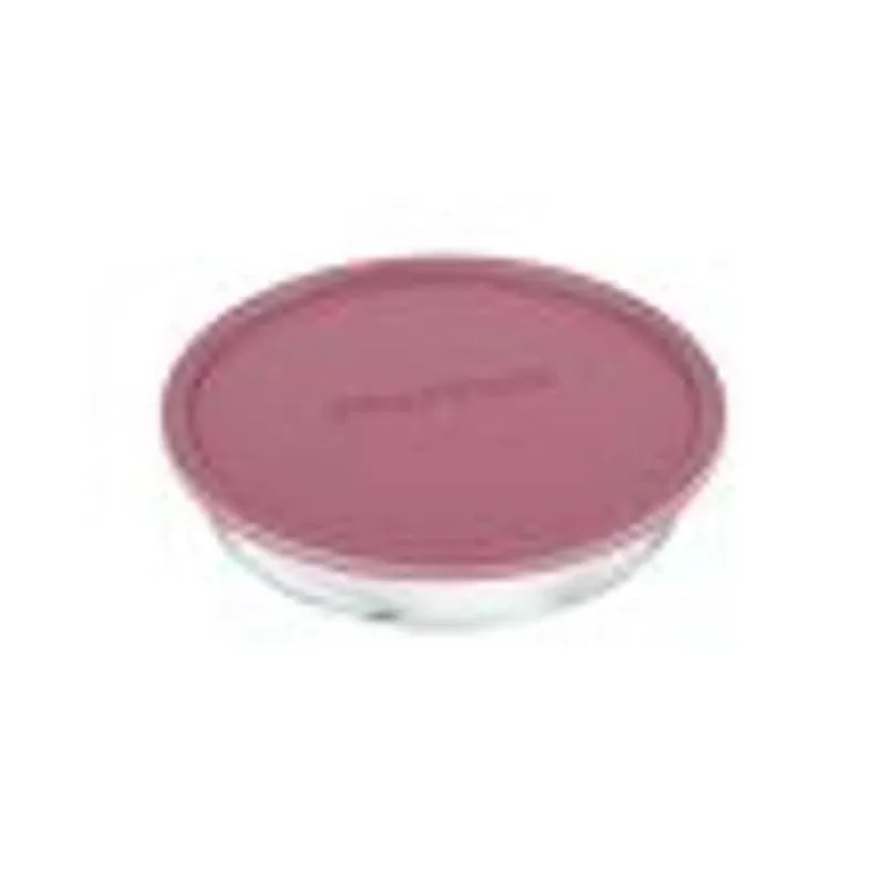Assadeira Redonda Com Tampa Marinex 2,4litros Incolor