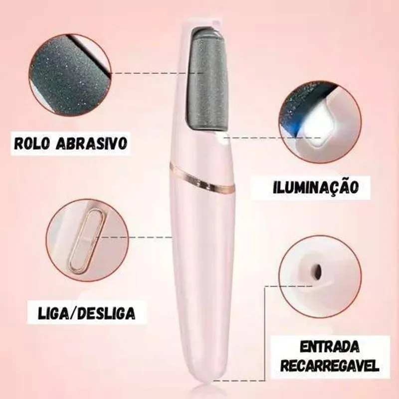 Pés Renovados E Macios: Lixador Elétrico Uma Pedicure