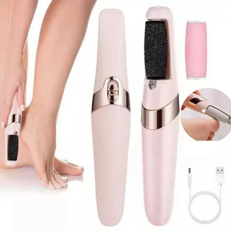 Renovação E Bem-estar: Lixa Pés Recarregável Uma Pedicure