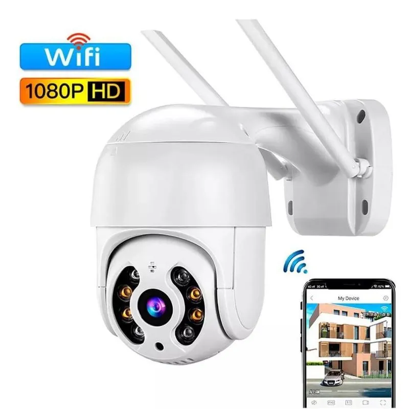 Vigilância Constante: Câmera Wi-fi Ip Segurança Full Hd