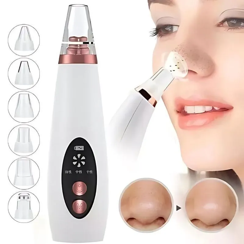 Aparelho De Limpeza Facial Com Sucção Ajustável