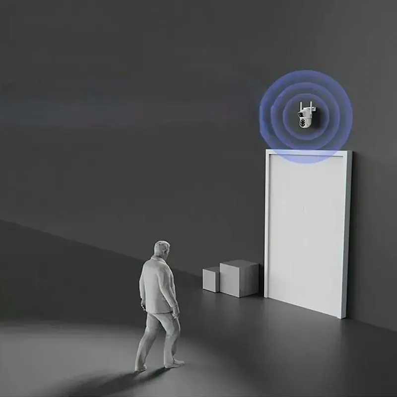 Câmera Inteligente Movimento Wifi Detecção