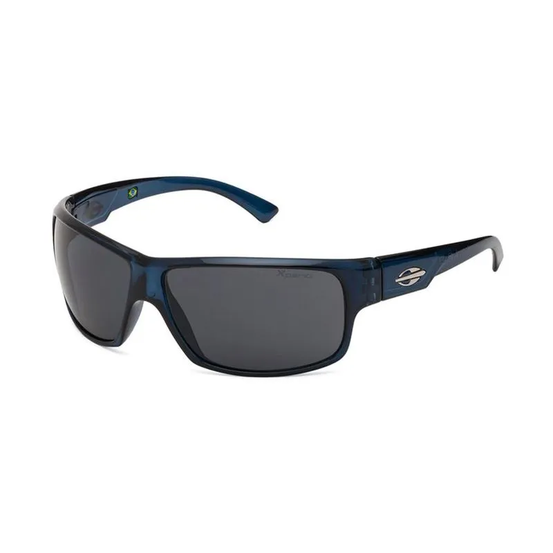 Óculos de sol mormaii joaca 2 azul ilusion lente cinza TU