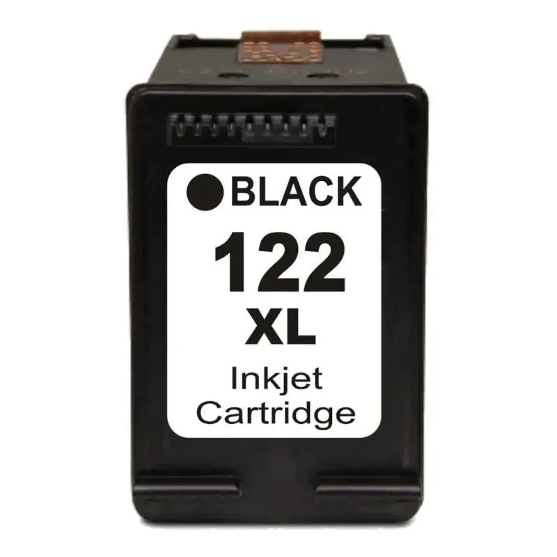 Cartucho de Tinta Compatível 122xl Preto Impressora Deskjet 1000 1050 1055 2000 2050 3000 15ML