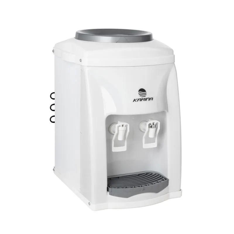 Bebedouro de Mesa Galão Compressor Preto Inox Karina