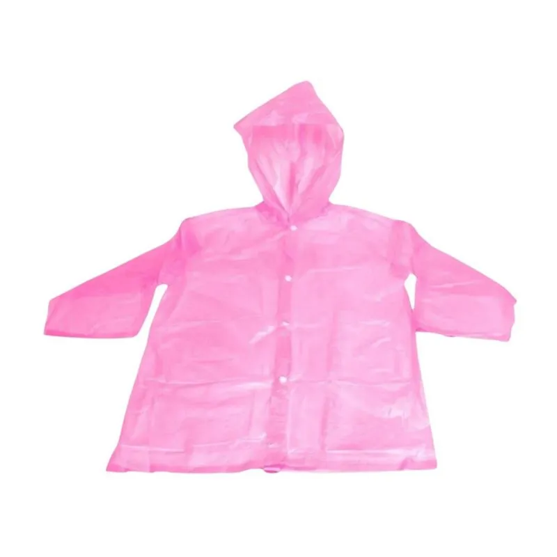 Capa Para Chuva Crianças Coloridas Ótima Qualidade Rosa