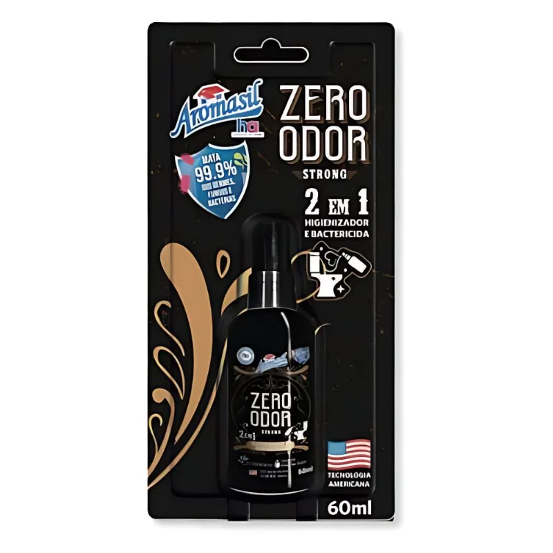 Zero Odor 2 Em 1 Aromasil 60ml Desodorizador