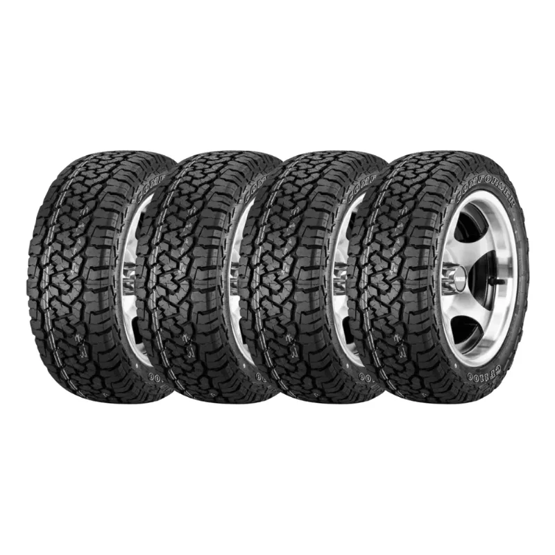 Kit 4 Pneus Comforser Aro 18 265/65 R18 122/119s Tl Letra Branca
