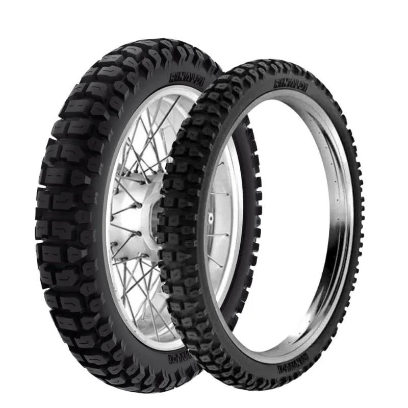 Par Pneu De Moto Rinaldi 90/90-19 Rt36 + 110/90-17 Rt36
