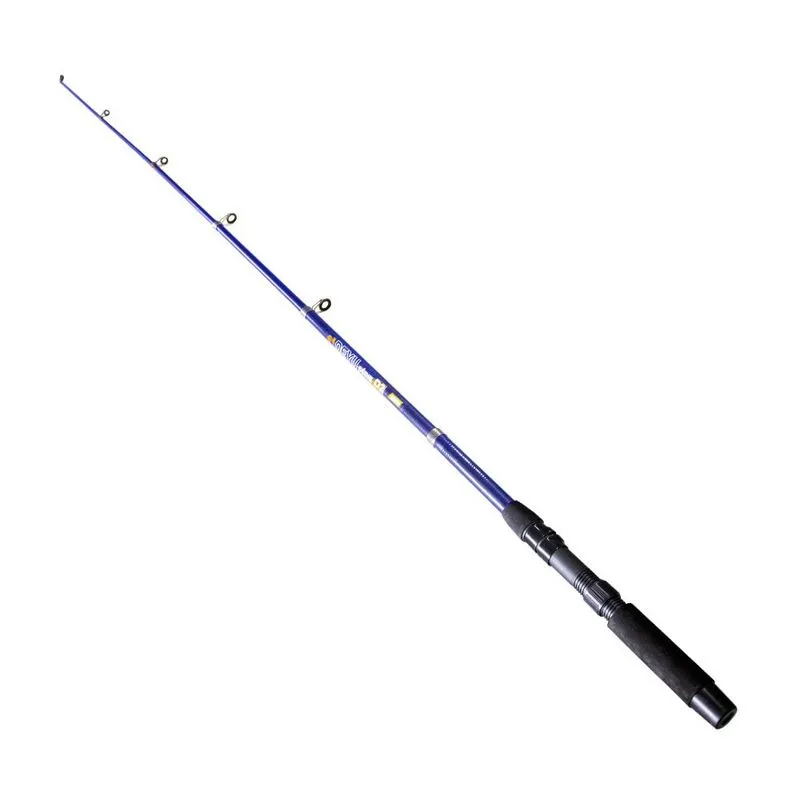 Vara de Pesca Telescópica Deyu D2 1,80 Mts 13 Libras Fibra de Vidro Azul
